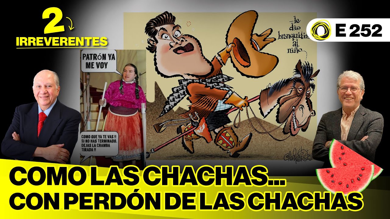Como las chachas... con perdón de las chachas